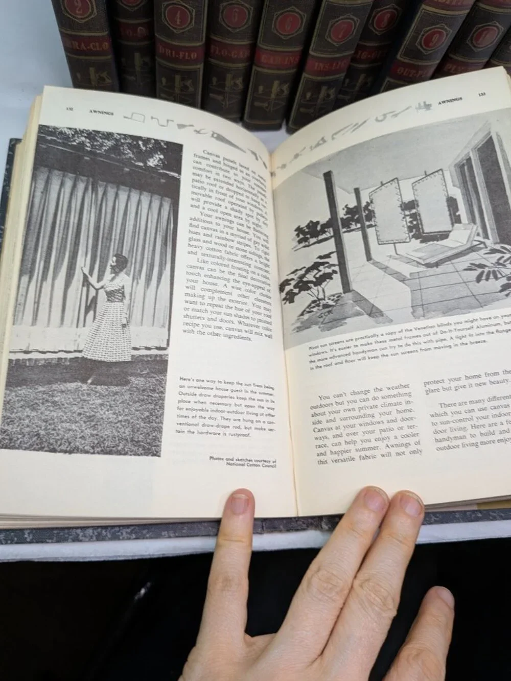 12 Vol Set VTG 1956 Popular Science Do It Yourself Encyclopedia Mid Century